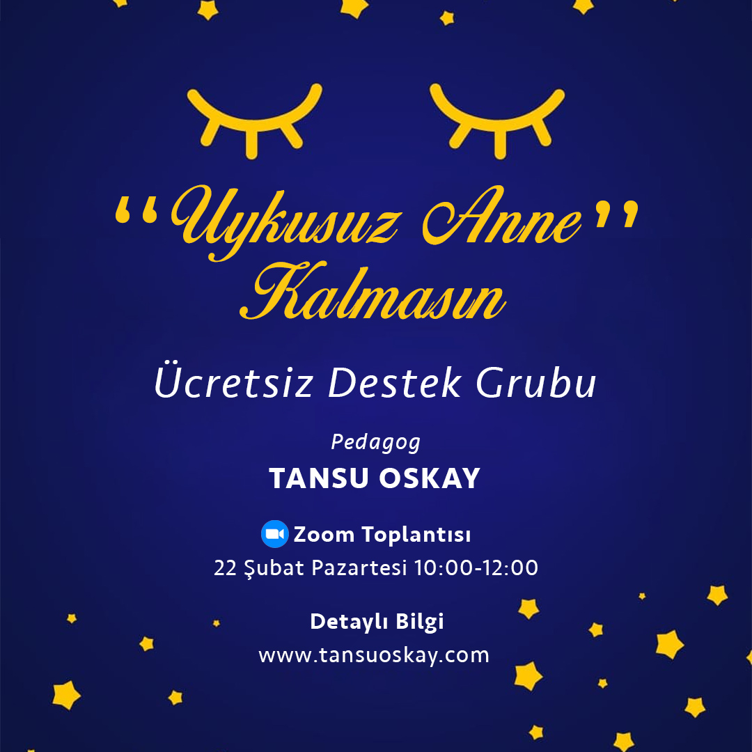 Uykusuz Anne Kalmasın Ücretsiz Destek Grubu